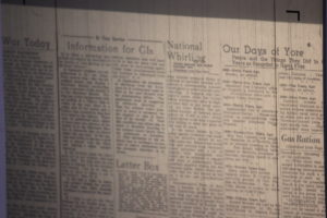Old newspaper