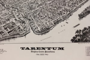 Old map of Tarentum