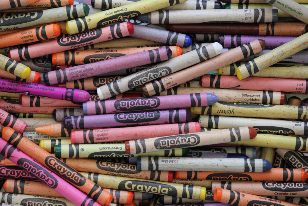 Lots of crayons