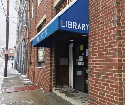 Tarentum Library Front